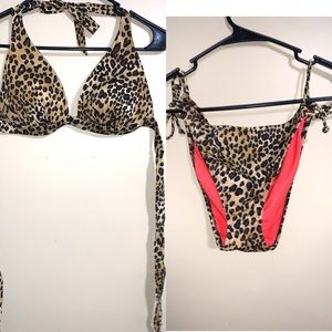 Victoria Secret Leopard bikini set